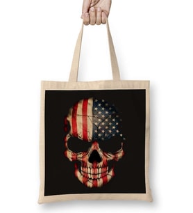 Skull Usa Bez Çanta Uzun Saplı