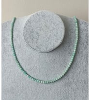 3 MM AMAZONİT DOĞALTAŞ KOLYE