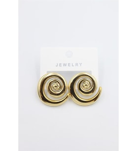 Northcity Spiral Küpe - Altın