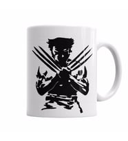 Wolverine White 02 Kupa Bardak Porselen