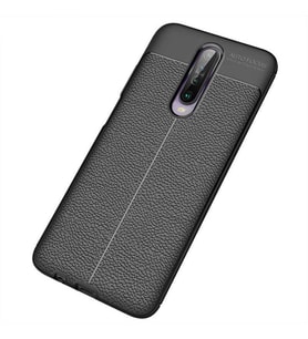 Xiaomi Poco X2 Kılıf Pu-Deri Leather Pu Serisi Esnek Soft Ultra Protection (Siyah)