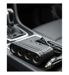 Mey İthalat® Araç Çakmak Çoklayıcı USB ve Type C Destekli Güçlü ve Güvenli Kullanım