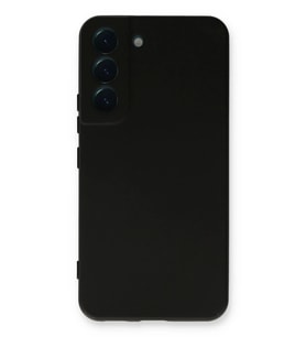Newface Samsung Galaxy S23 Kılıf Nano içi Kadife Silikon - Siyah