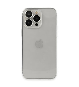 Apple iPhone 13 Pro Max Kılıf Luko Lens Silikon - Gümüş
