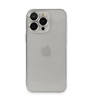 Apple iPhone 13 Pro Max Kılıf Luko Lens Silikon - Gümüş