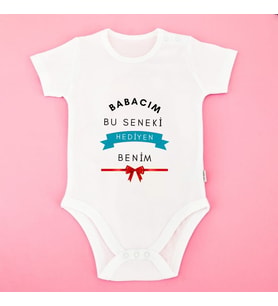 Bu Seneki Hediyen Benim Bebek Body - İsimli Hediye Body