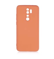Xiaomi Redmi Note 8 Pro Kılıf Orj Lansman Serisi Pürüzsüz Esnek Kadife İç Kısım (Turuncu)