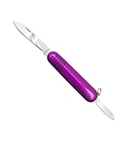 Argeus Çift Ağızlı Cep Çakısı Mor (K5017-30)