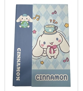 Sanrio Cinnamoroll Sert Kapaklı Not Defteri