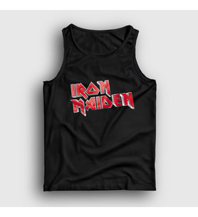 Presmono Unisex Siyah Logo V2 Iron Maiden Atlet 86773tt