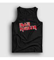 Presmono Unisex Siyah Logo V2 Iron Maiden Atlet 86773tt
