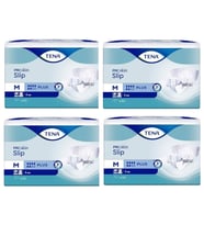 Tena Proskin Slip Plus 6 damla Orta Boy Medium Belbantlı Hasta Bezi 30'lu 4 paket / 120 adet