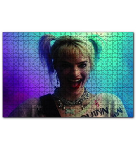 Cakapuzzle  Yırtıcı Kuşlar Harley Quinn 120 Parça Puzzle Yapboz MDF (Ahşap)