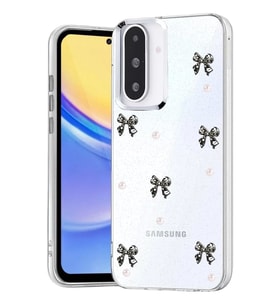 Newface Samsung Galaxy A36 Fiyonk Desenli Kapak - Desen 8