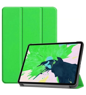 İpad Pro 12.9 2020 (4.Nesil) / İpad Pro 12.9 2021 (5.Nesil) / İpad Pro 12.9 2022 M2 Standlı Tablet Kılıf Smart Cover (Yeşil)