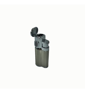 Metal Çift Yanan Turbo Çakmak