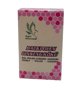 Bal Polen Ginsengli Karışım Cam Kanoz 230 Gr