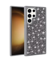 Samsung Galaxy S25 Ultra Uyumlu Kılıf Parlak Taşlı Tasarım Zore Pırlanta Kapak
