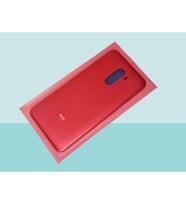 Tkgz - Xiaomi POCO F1 FULL KASA Arka Kapak Batarya Kapağı - KIRMIZI