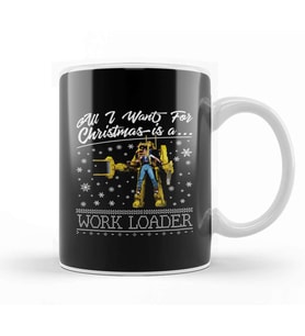 All I Want For Christmas Is A Work Loader Aliens Kupa Bardak Porselen