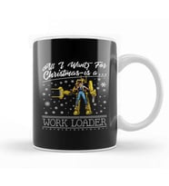 All I Want For Christmas Is A Work Loader Aliens Kupa Bardak Porselen