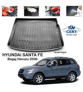 Hyundai Santa Fe Bagaj Havuzu Paspası 2006-2012
