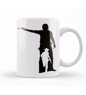 Hunt or Be Hunted Kupa Bardak Porselen
