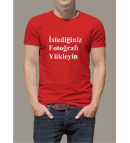 Resim Baskılı Tişört (Kırmızı)