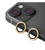 BİNANO METAL RİNG IPHONE 15/15 PLUS GOLD KAMERA KORUYUCU