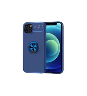 Apple iPhone 14 Plus Uyumlu Kılıf Zore Ravel Silikon Kapak (Mavi)