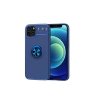 Apple iPhone 14 Plus Uyumlu Kılıf Zore Ravel Silikon Kapak (Mavi)