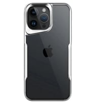 iPhone 14 Pro Max Kılıf Boyi Silikon Kapak - Gümüş