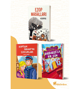 Ezop Masalları - Kaptan Grant’ın Çocukları/Rudyard Kipling - Barbaros’la Bir Gün/Mustafa Orakçı