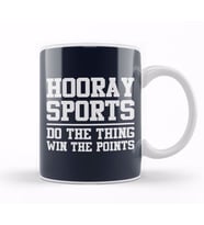 Hooray Sports Do The Thing Win The Points Sloga Kupa Bardak Porselen