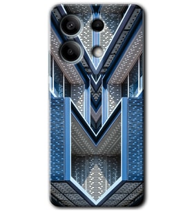 Redmi Note 13 4G Kılıf HD Desen Baskılı Kılıf - Retro Building