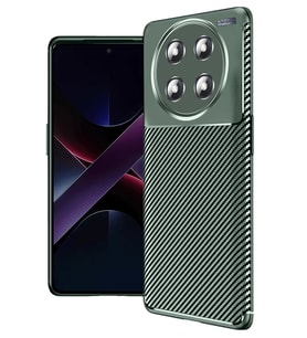 Magic 7 Lite Kılıf Auto Focus Karbon Kapak - Koyu Yeşil
