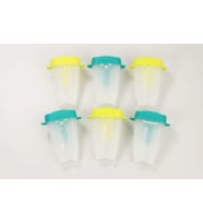 Tupperware Çocuk Buz Lolipop Lollitups Beyaz Turkuaz Sarı Misket Limonu D178
