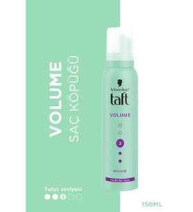 Saç Köpüğü Güçlü Tutuş Hacimli Saçlar - Volume Köpük 150 Ml