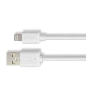 Simex Universal Lightning Stream Data Kablosu SPK-02 Beyaz 1.2mt