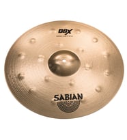 Sabian 418BCX B8X Ballistic Crash Zil (18 İnç)  Özel Çekiçleme - Agresif Ton - Rock/Metal