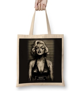 Marilyn Monroe Bez Çanta Uzun Saplı