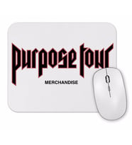 Justin Bieber Purpose Tour  Mouse Pad