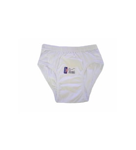 Sedef Yıldızı Erkek Çocuk Pamuklu Slip Külot 1035 - 12 Adet  KB5230 (Beyaz)