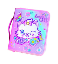DREAM VEST PIŞIK KEDİ COMPLATE KALEM ÇANTASI ÇOK RENKLİ (K)