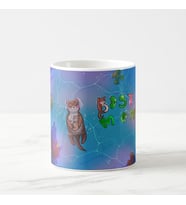 Anneler Günü, Best Mom Gece Temalı Porselen Kupa Bardak (ÇokluRenk)