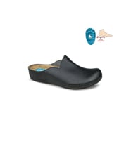 Ceyo 9946-5 Topuk Jelli Anatomik Taban Kadın Terlik Siyah 36-40