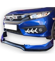 Honda Civic Uyumlu Fc5 Sedan (2015-2018) Mugen Ön Tampon Eki (Plastik)