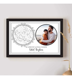 Sevgiliye Yıldız Haritası Tablo 2