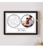 Sevgiliye Yıldız Haritası Tablo 2