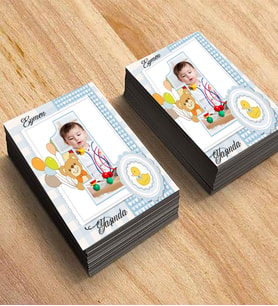 1 Yaşında İsimli Resimli Magnet 10 Adet